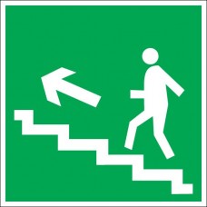 E16. Направление к эвакуационному выходу по лестнице вверх